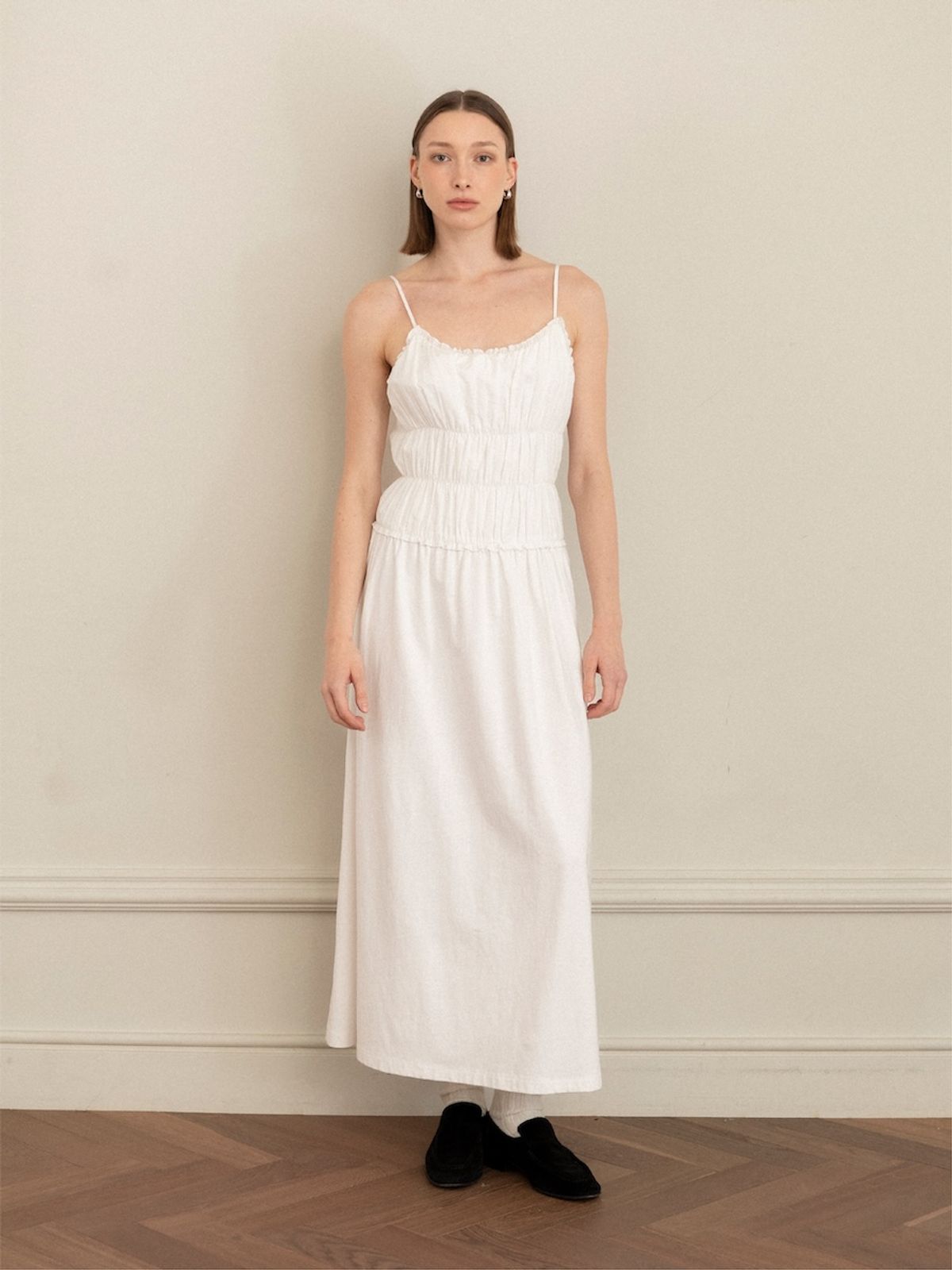 글로니(GLOWNY) G SLOW MORNING DRESS (IVORY)