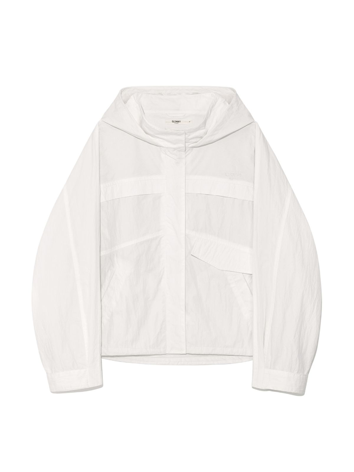 글로니(GLOWNY) G PACKABLE HOOD JACKET (IVORY)