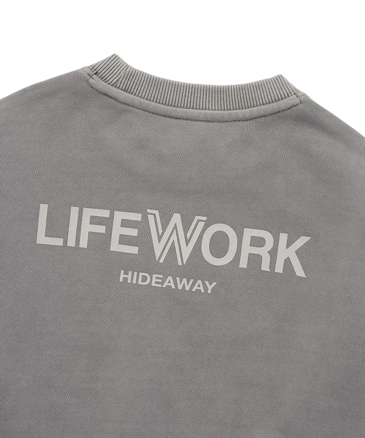 라이프워크 키즈(LIFEWORK KIDS) 키즈) 가먼트 다잉 헤드셋 힙독 맨투맨