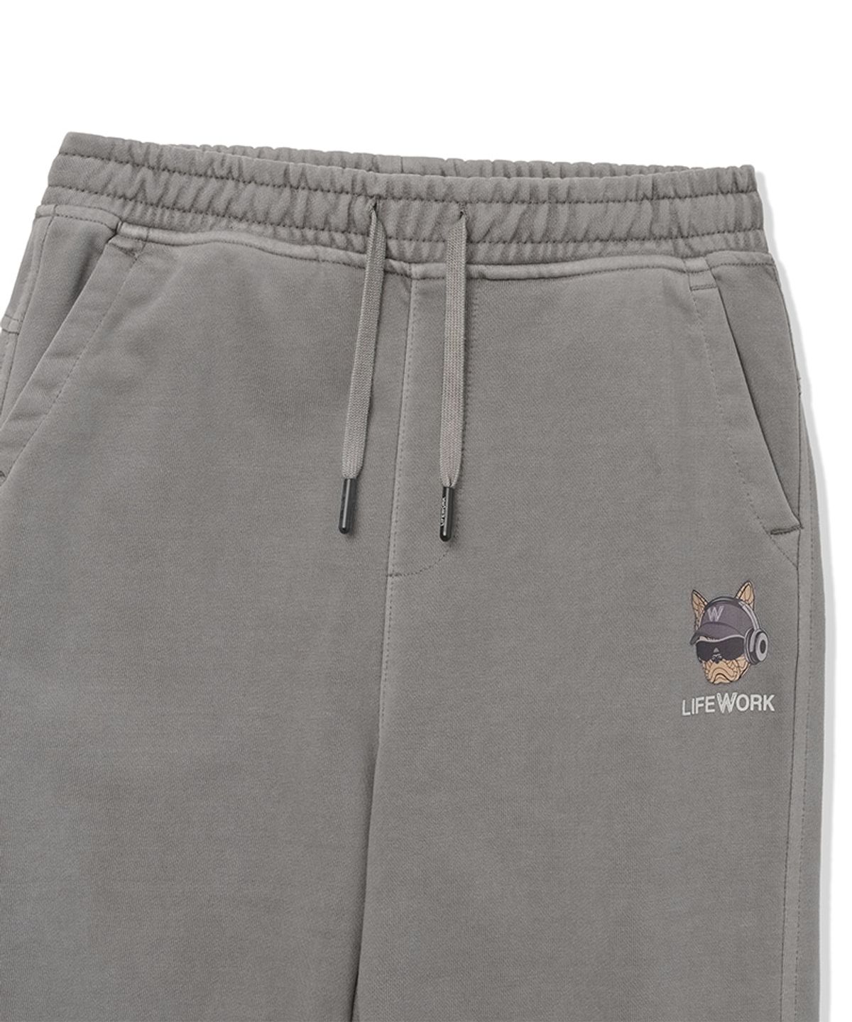 라이프워크 키즈(LIFEWORK KIDS) 키즈) 가먼트 다잉 헤드셋 힙독 조거 팬츠