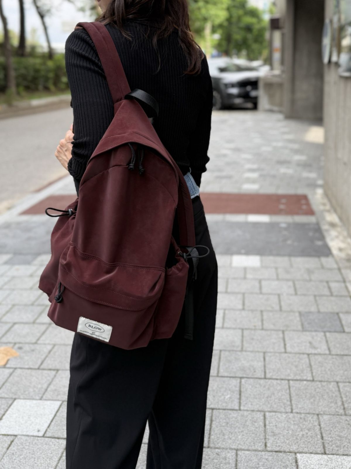 블로우(BLOW) 파우더  백팩(Powder Faux Suede Backpack) _ 3Color