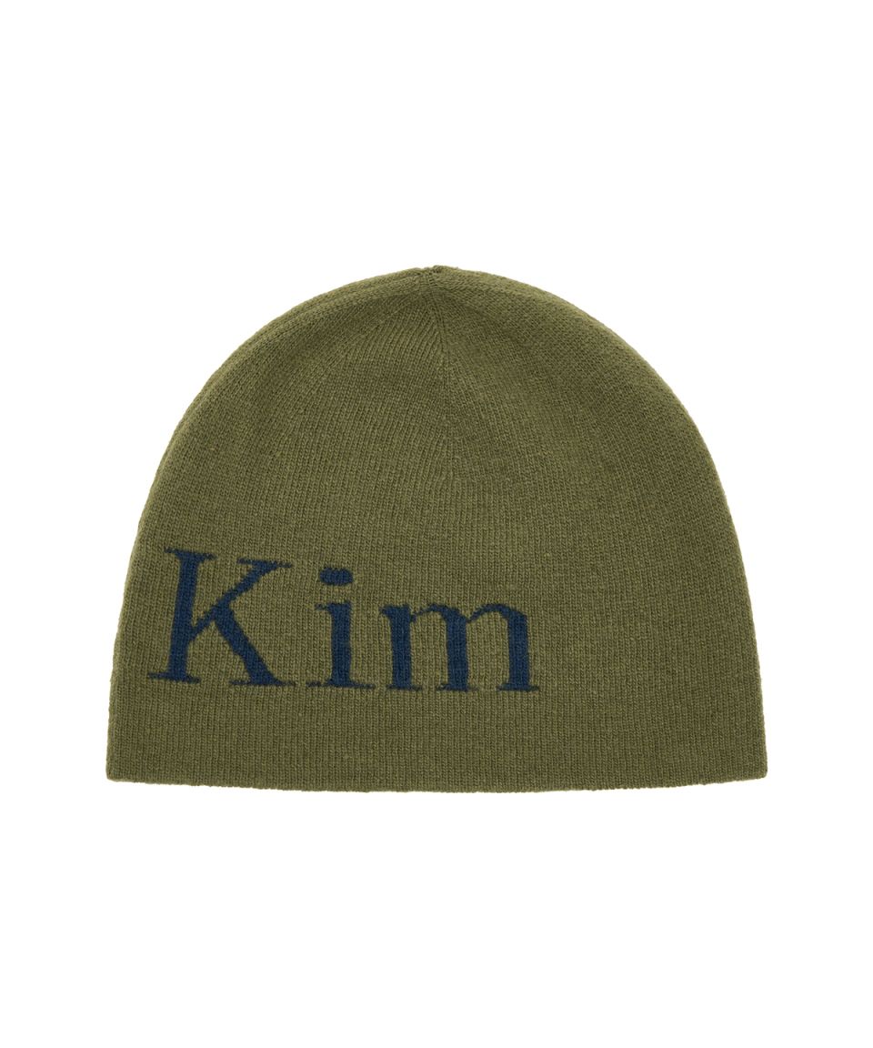 MUSINSA | MATIN KIM [JAPAN EXCLUSIVE] LOGO JACQUARD SHORT BEANIE