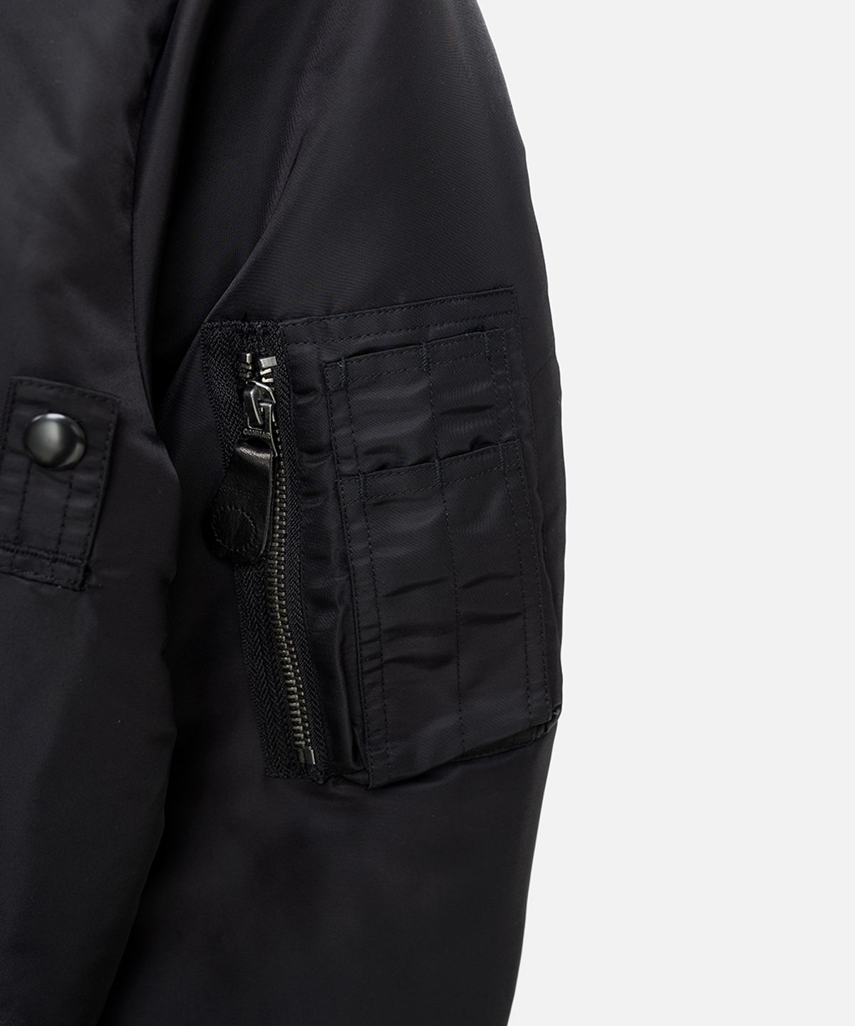 와이엠씨엘케이와이(YMCL KY) U.S. Type MA-1 Flight Jacket - Black