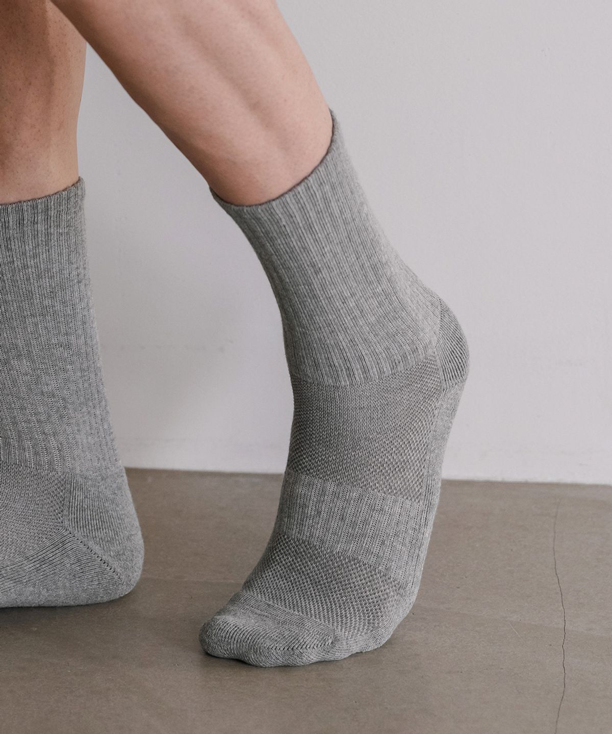 락포트 양말(ROCKPORTSOCKS) ROCKPORT 발등메쉬 쿠션 장목 5팩(PACK)