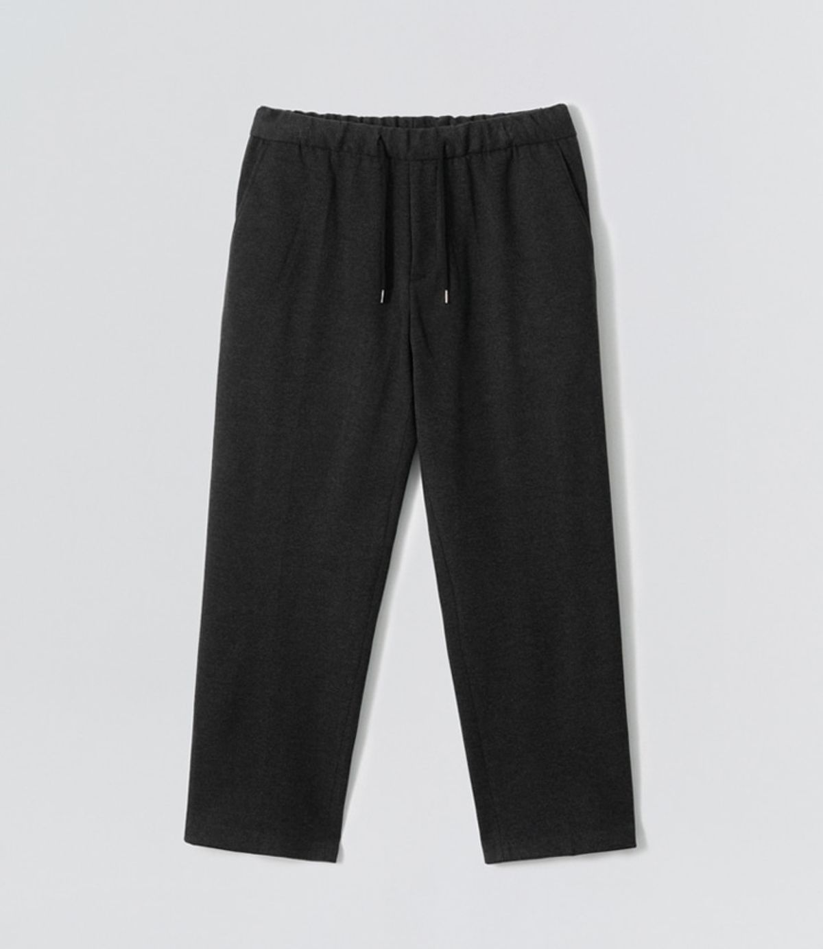 이지오(EZIO) Brushed Banding Pants Charcoal