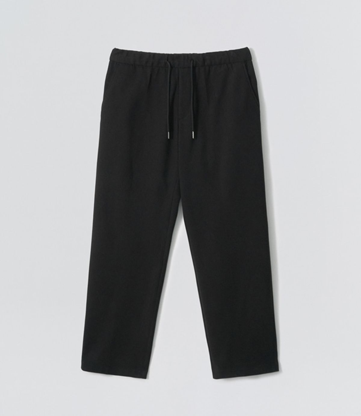 이지오(EZIO) Brushed Banding Pants Black