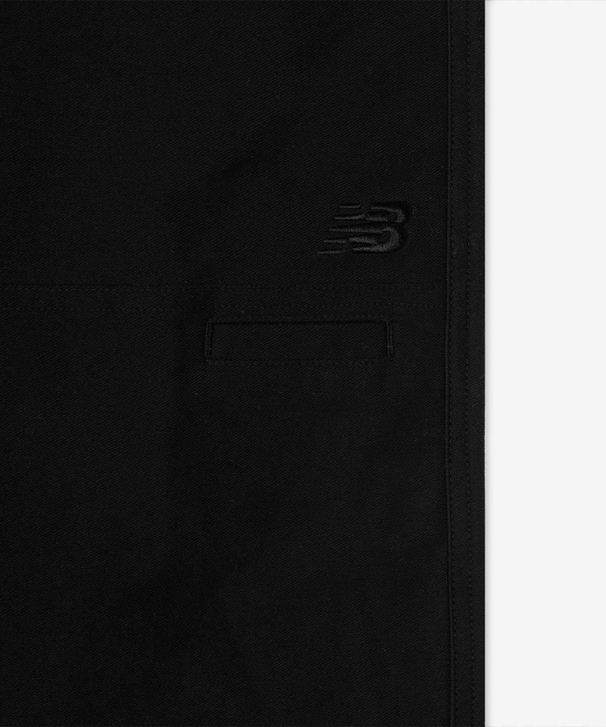뉴발란스(NEW BALANCE) NBNTG11203 / UNI NEW GREY 더블니 와이드 팬츠 (BLACK)