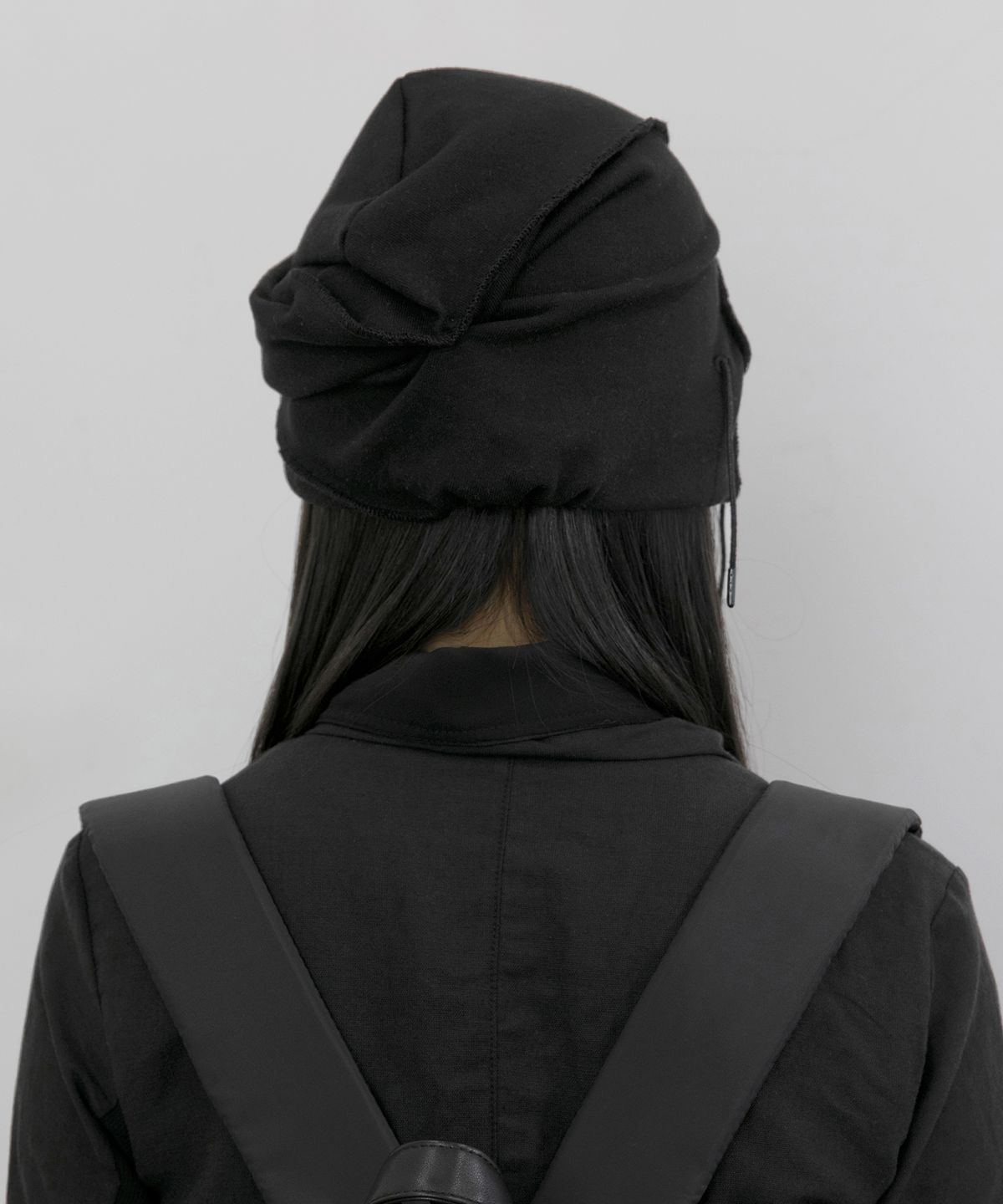 플레어업(FLAREUP) Soi Draped Cap (FL-743_Black)