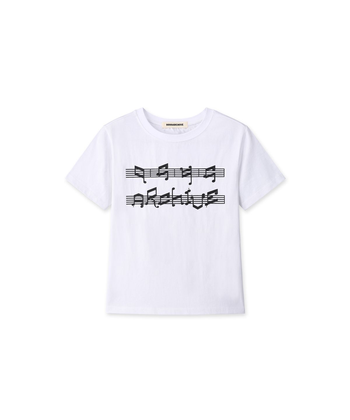 9999아카이브(9999ARCHIVE) Music Note Print T