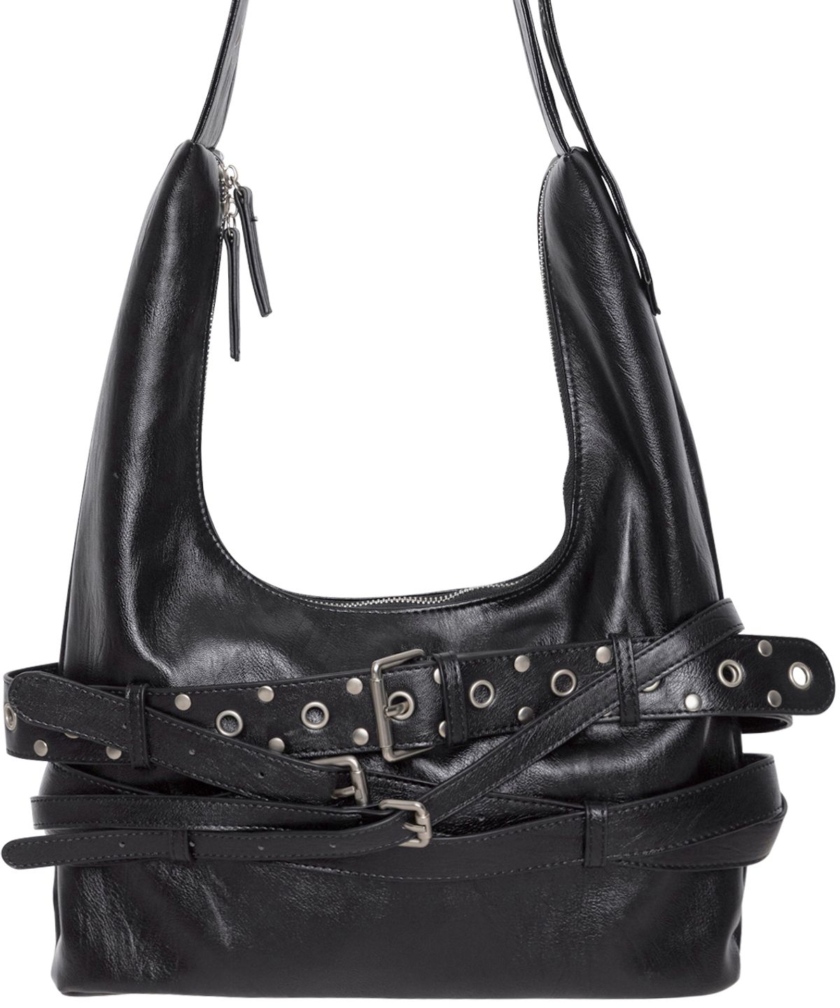 플레어업(FLAREUP) 3-Layered Belted Bag (FL-742_Black)