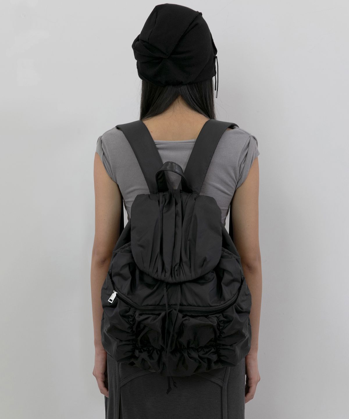 플레어업(FLAREUP) Draped Backpack (FL-741_Black)