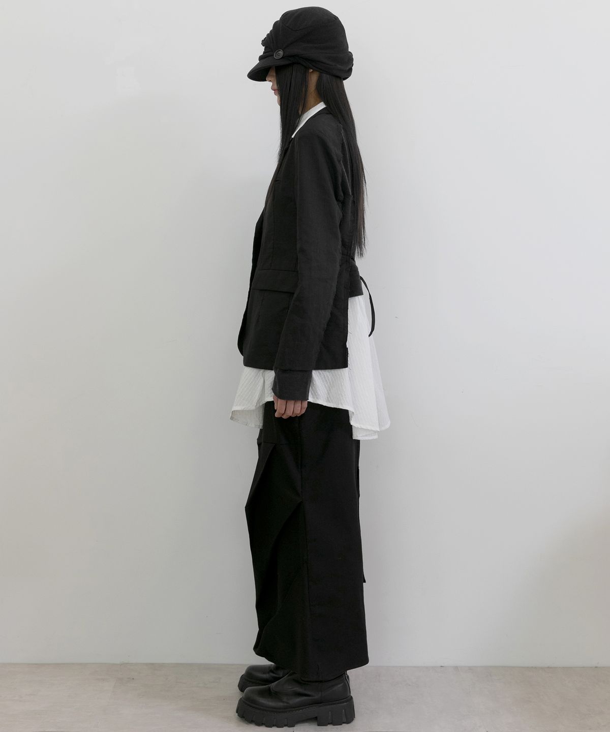 플레어업(FLAREUP) 3-Layered Blazer Jacket (FL-050_Black)