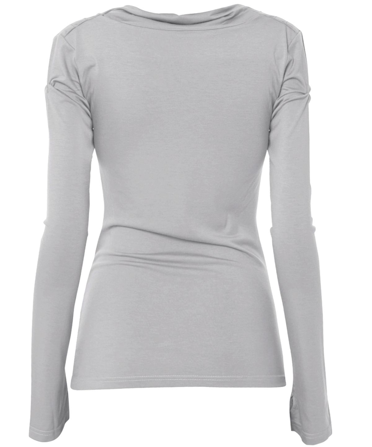 플레어업(FLAREUP) 2.Drape Long Sleeve (FL-146_Light Gray)