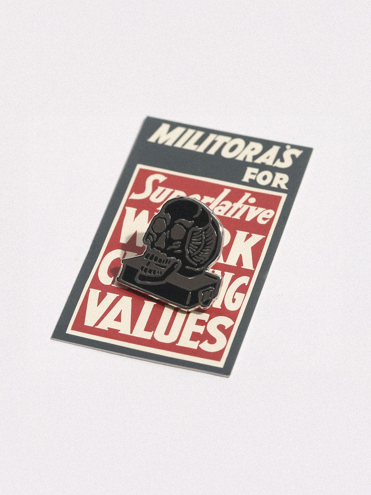 밀리토라(MILITORA) lot. 603 스컬 핀