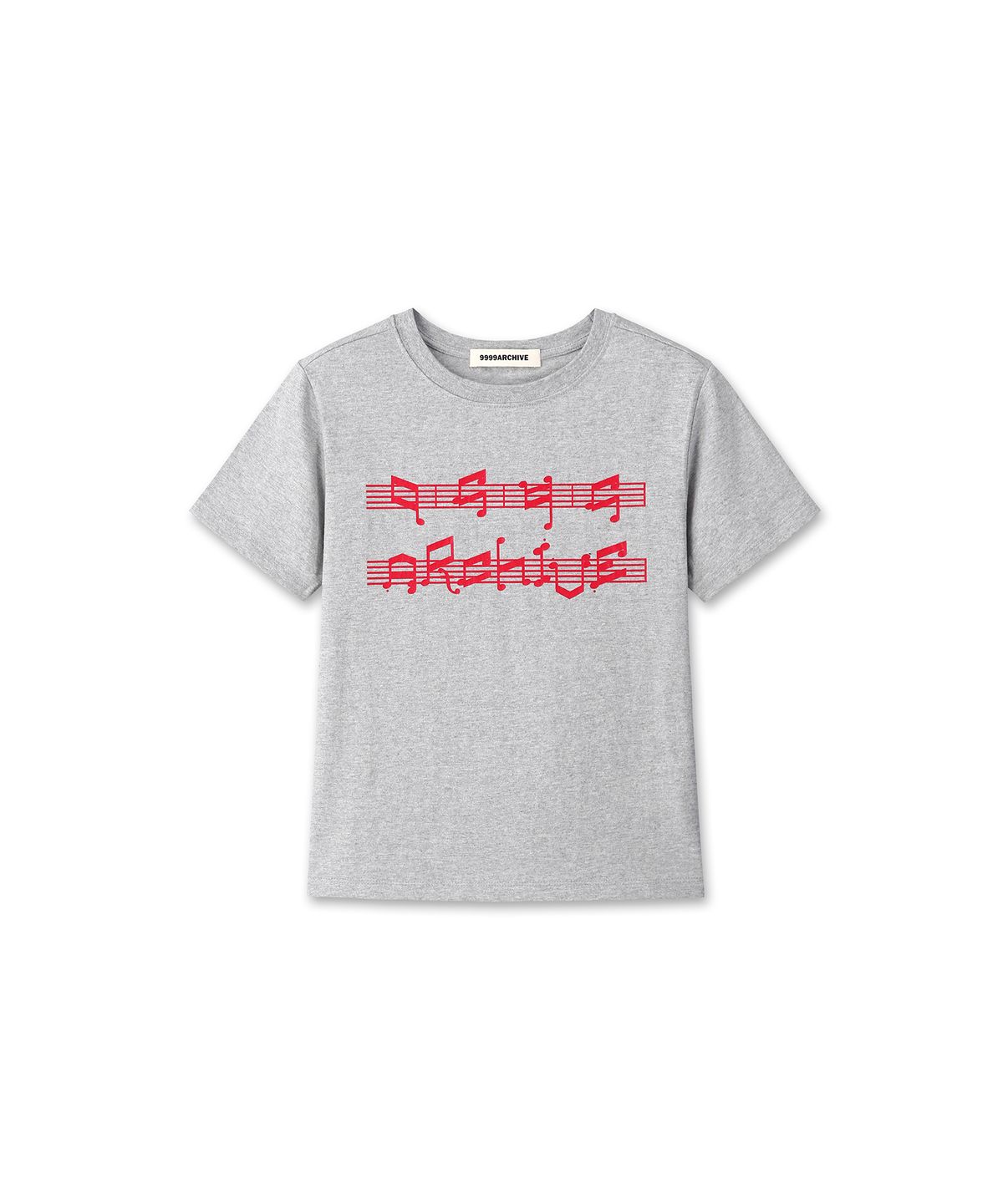 9999아카이브(9999ARCHIVE) Music Note Print T