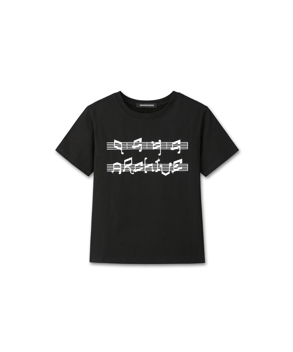 9999아카이브(9999ARCHIVE) Music Note Print T