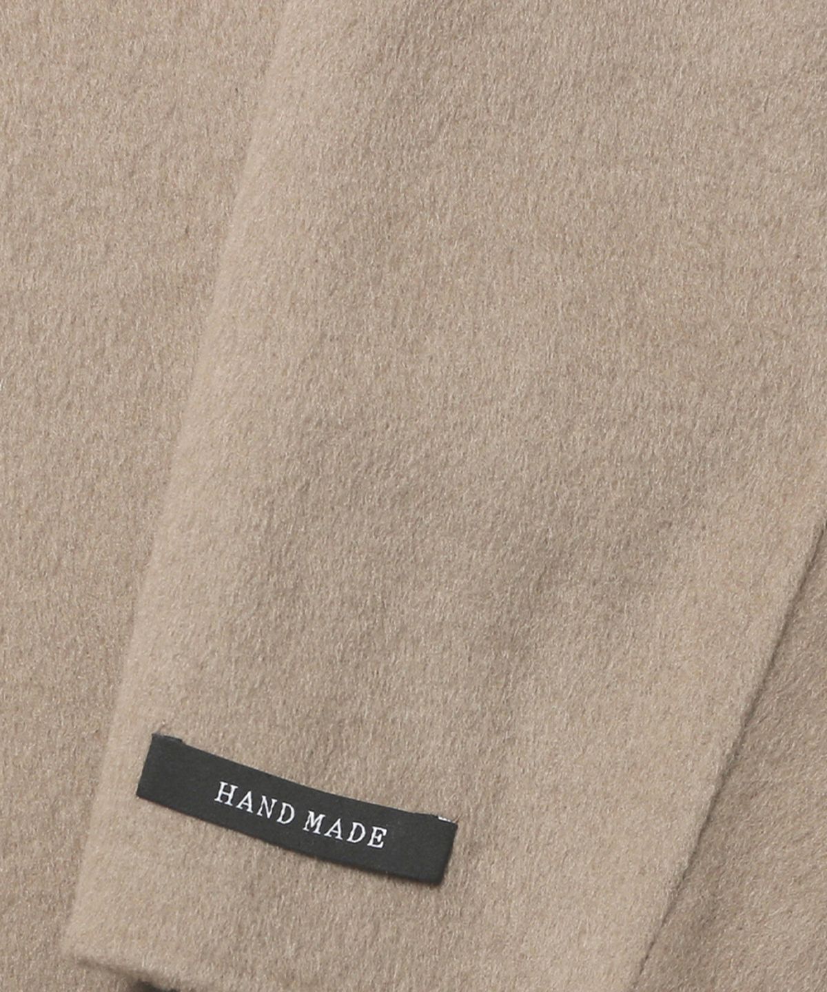 애드호크(ADHOC) 노치드 칼라 하프 더블 오버핏 코트 (DK-BEIGE) (HBAHC80)