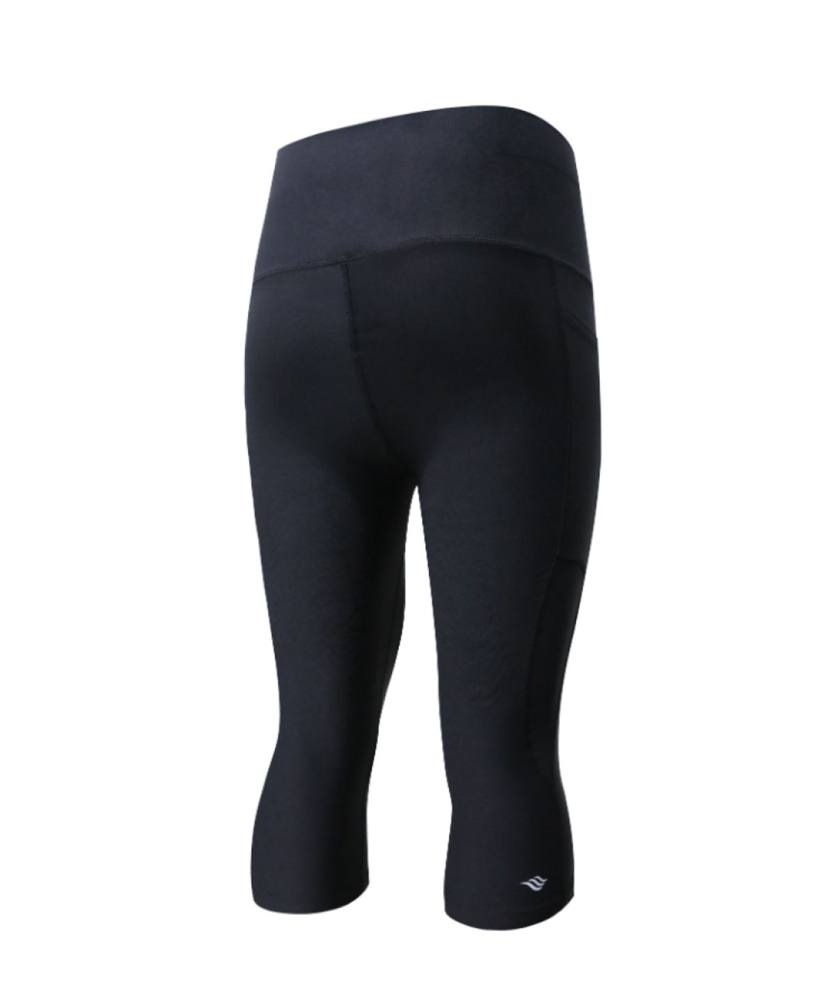 웨이브웨어(WAVEWEAR) 무릎 & 햄스트링 스포츠테이핑 컴프레션 7부 레깅스 CY20