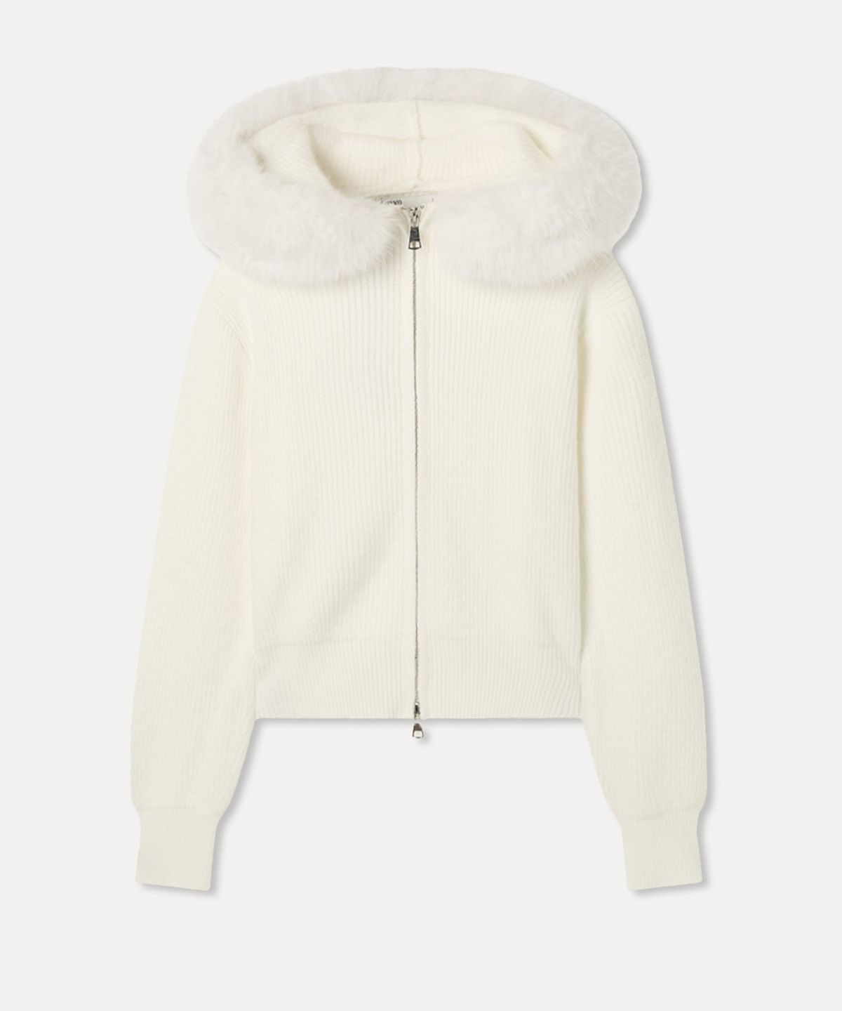 미쏘(MIXXO) 퍼 후드 니트집업 가디건 RE CKG12SS_MIWCKG31QS