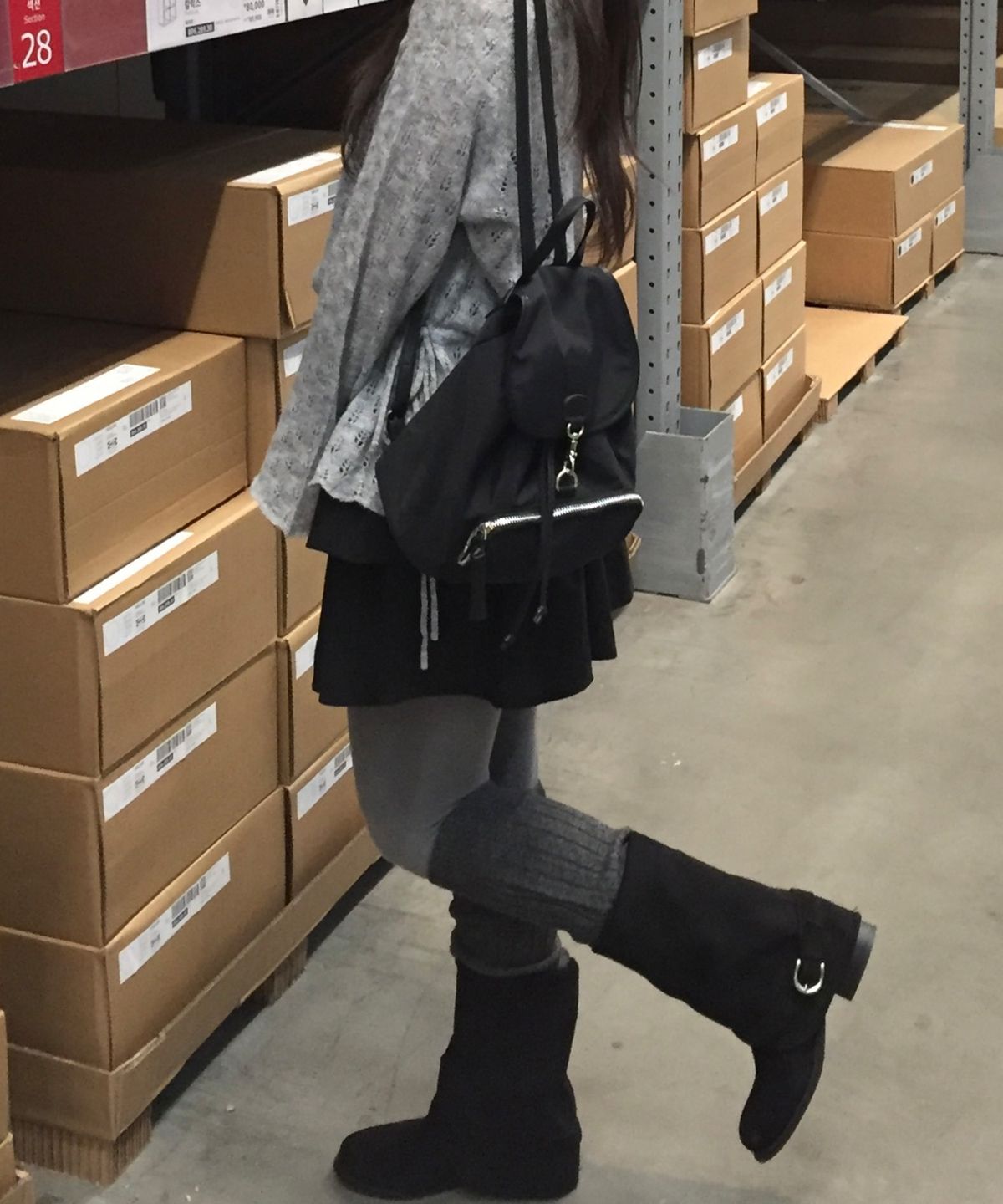 미쏘(MIXXO) 코듀로이 캉캉 미니스커트_MIWWHG33SS
