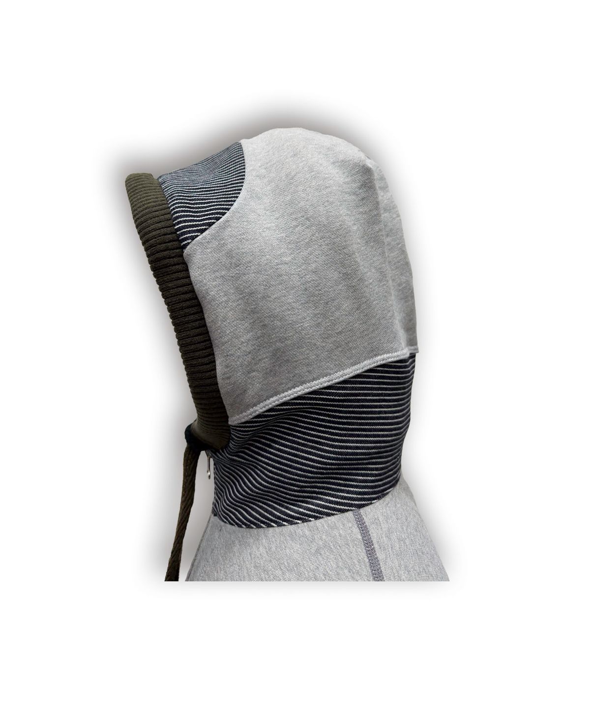 갈릭 블루스(GARLICBLUES) BLUES ZEBRA REVERSIBLE HOOD ZIP UP