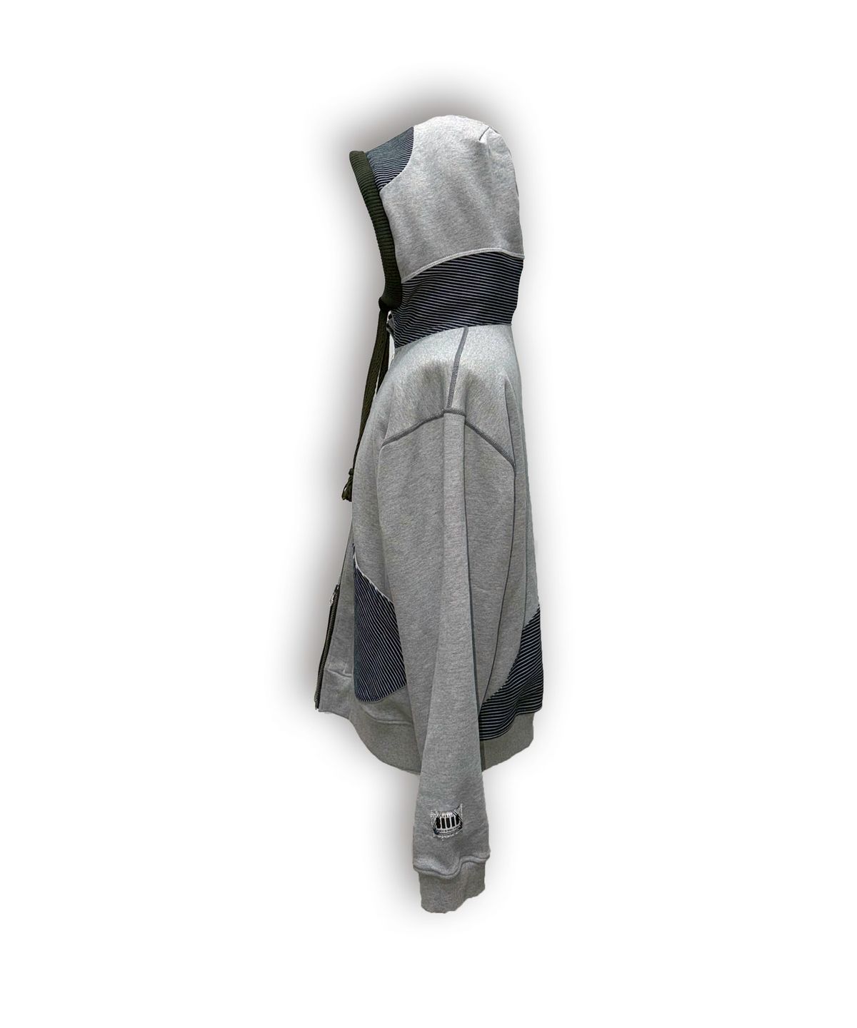 갈릭 블루스(GARLICBLUES) BLUES ZEBRA REVERSIBLE HOOD ZIP UP