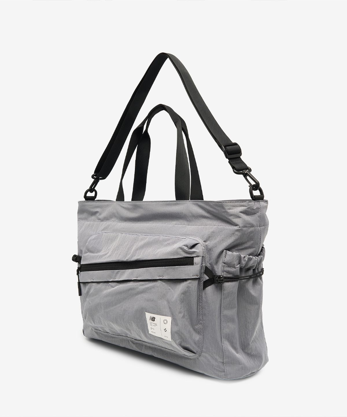 뉴발란스(NEW BALANCE) NBGCGS1201 / 메탈릭 경량 토트백 (SILVER)