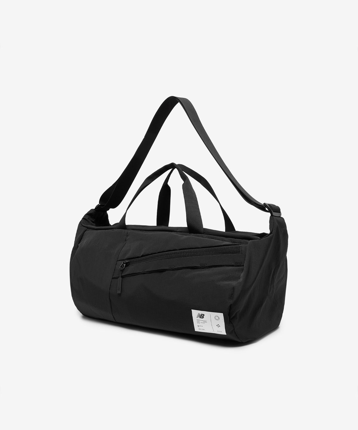 뉴발란스(NEW BALANCE) NBGCGS1204 / 메탈릭 경량 더플백 (BLACK)