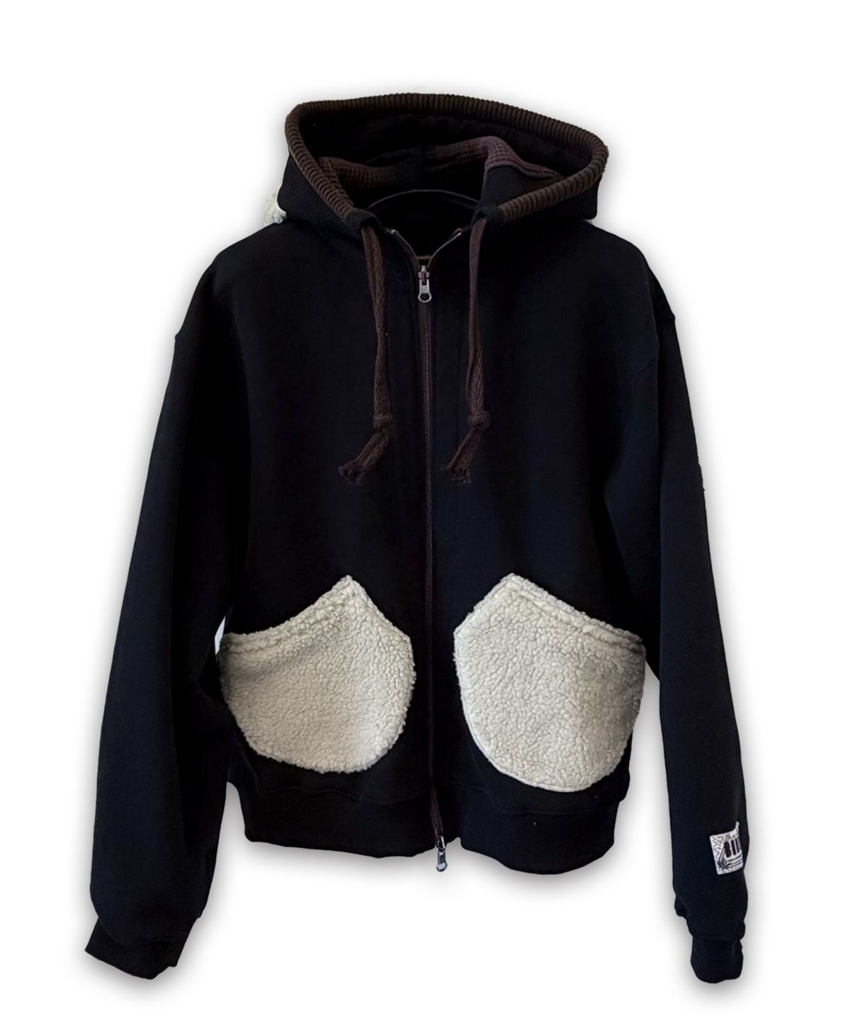 갈릭 블루스(GARLICBLUES) PILOT PENGUIN REVERSIBLE HOOD ZIP UP
