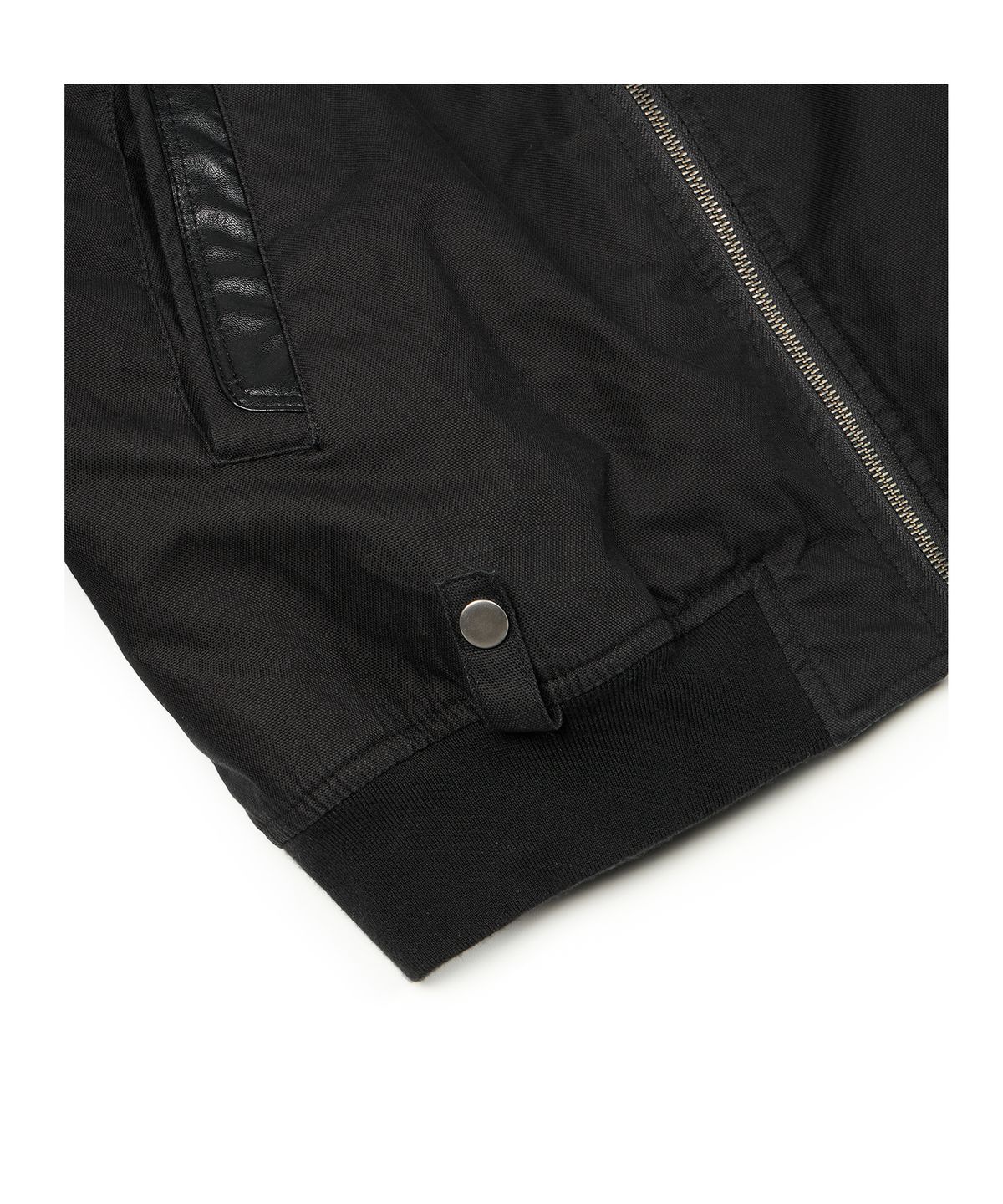 이티씨이(ETCE) WASHED BOMBER JACKET (WASHED BLACK)