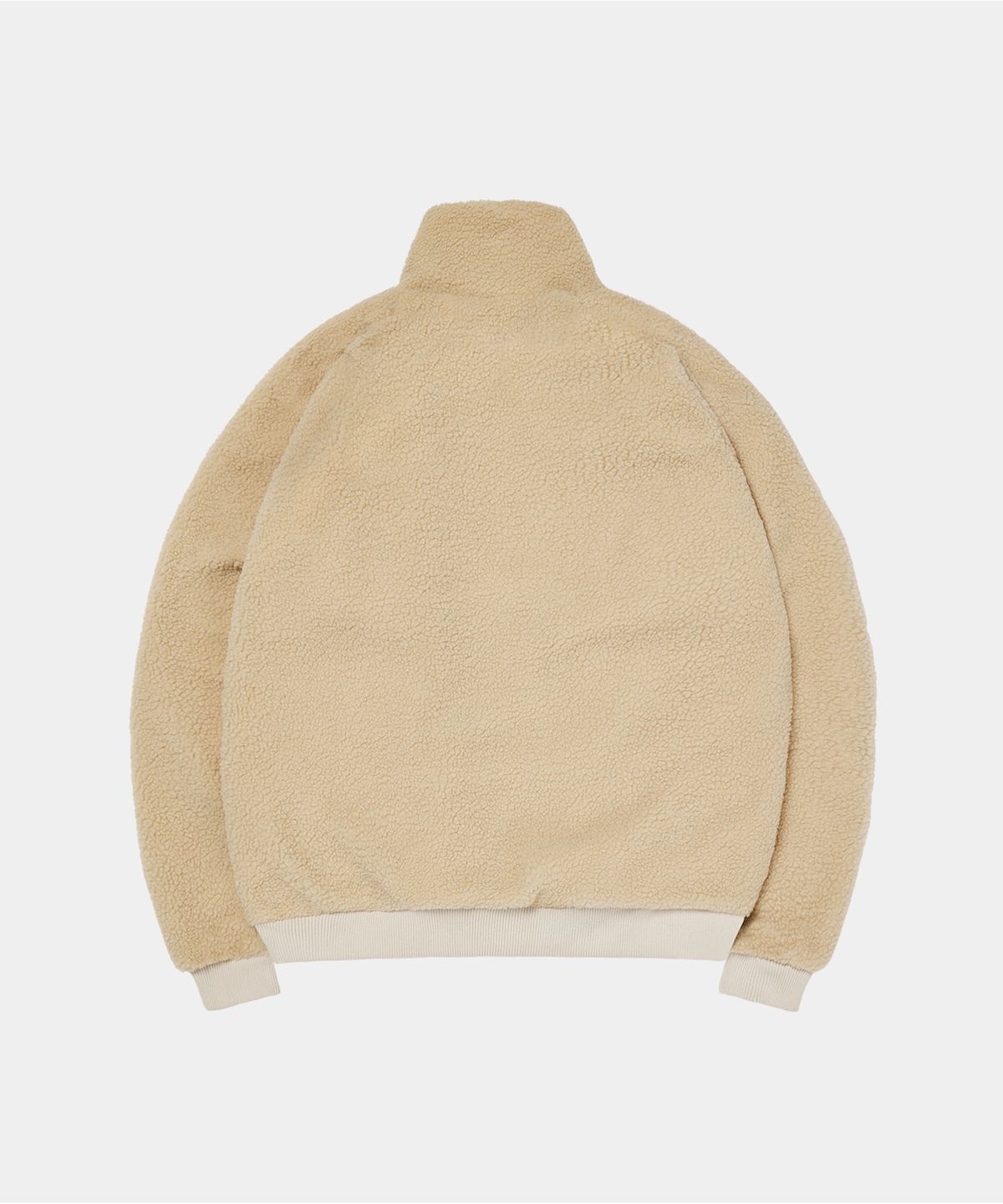 크루멤버스온리(CREW MEMBERS ONLY) REVERSIBLE FLEECE JACKET BEIGE