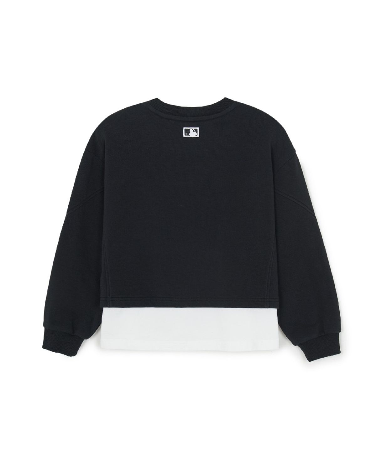 엠엘비 키즈(MLB KIDS) 스포티브 애슬레저  레이어드 맨투맨세트 (여아) NY (Black)