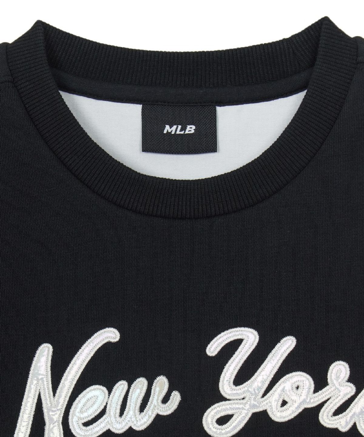 엠엘비 키즈(MLB KIDS) 스포티브 애슬레저  레이어드 맨투맨세트 (여아) NY (Black)