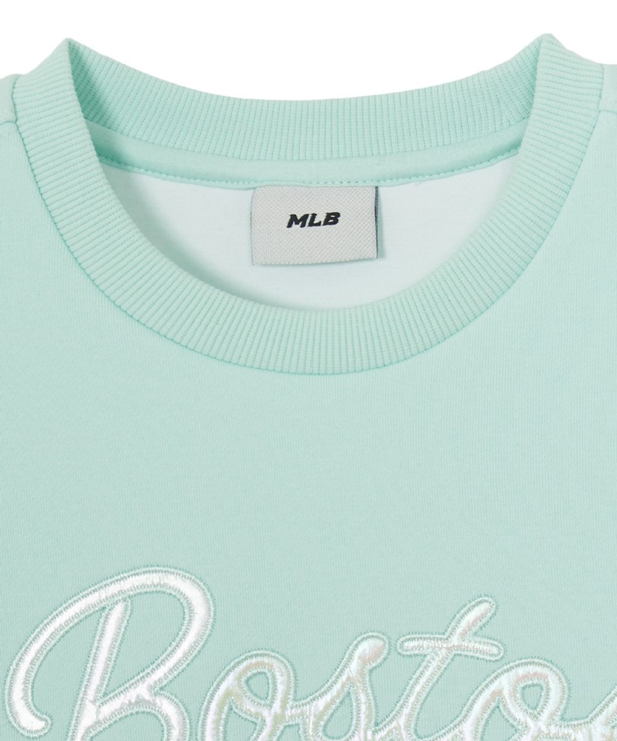 엠엘비 키즈(MLB KIDS) 스포티브 애슬레저  레이어드 맨투맨세트 (여아) BOS (L.Mint)