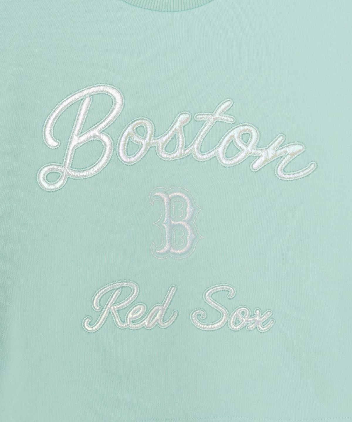 엠엘비 키즈(MLB KIDS) 스포티브 애슬레저  레이어드 맨투맨세트 (여아) BOS (L.Mint)