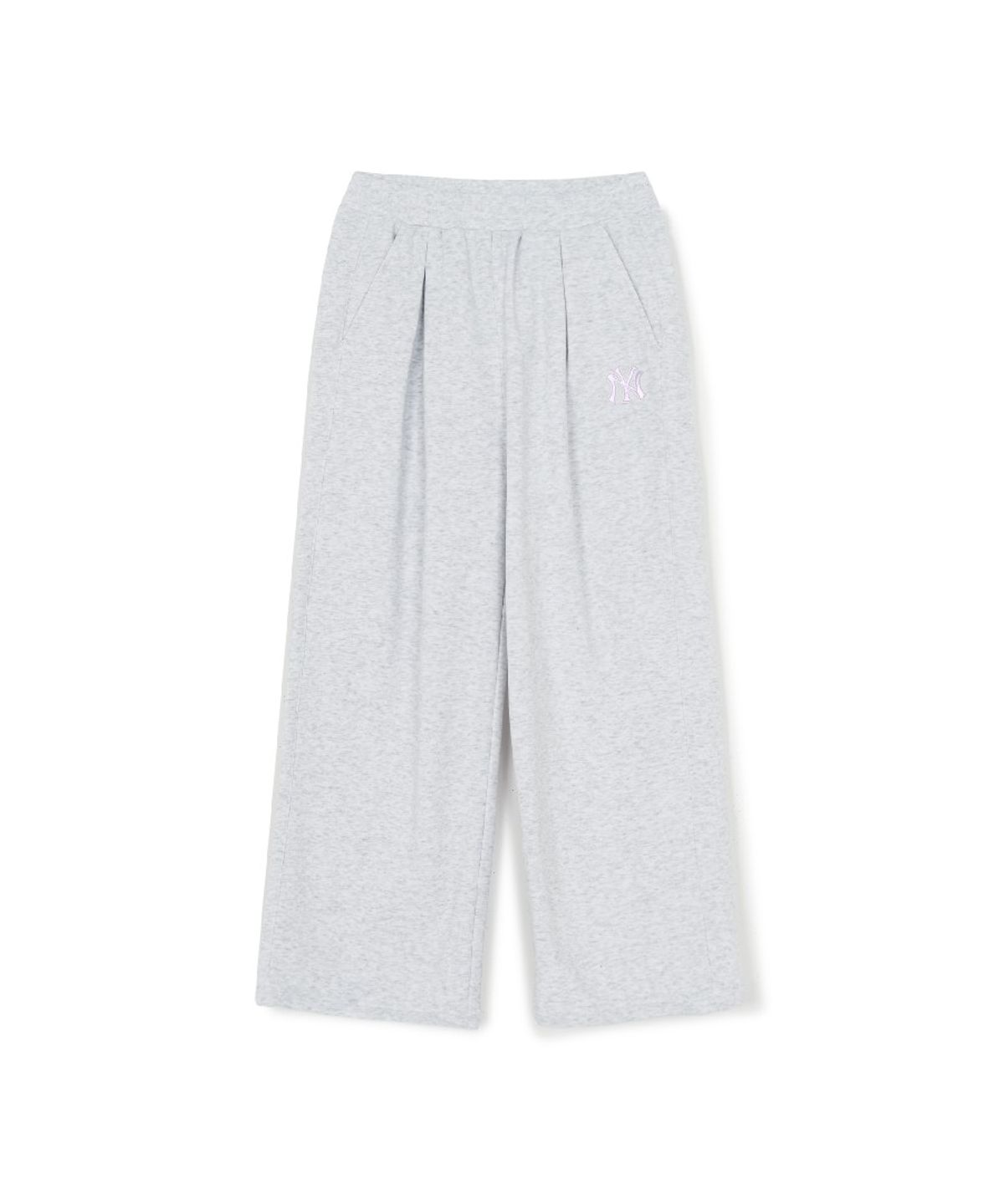 엠엘비 키즈(MLB KIDS) 스포티브 애슬레저 레이어드 맨투맨세트 (여아) NY (L.Melange Grey)