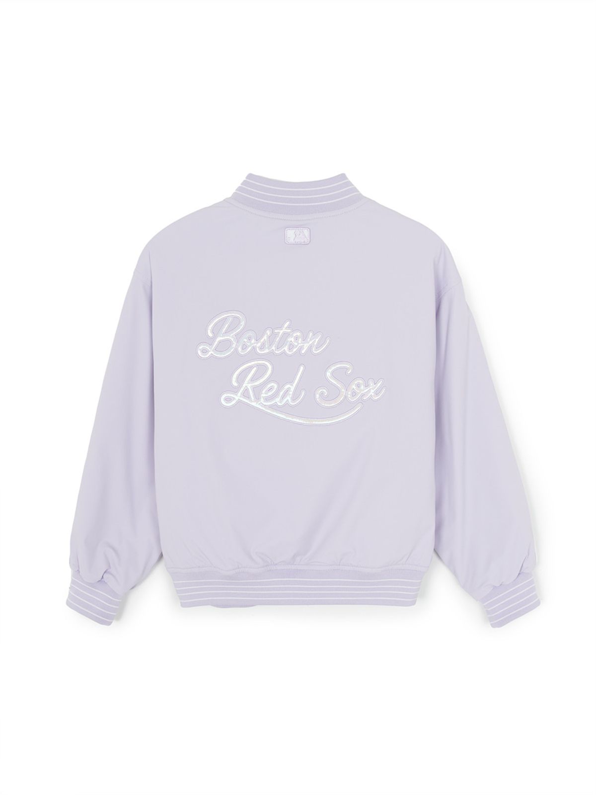 엠엘비 키즈(MLB KIDS) 걸스 나일론 크롭 패딩 점퍼 BOS (Lavender)