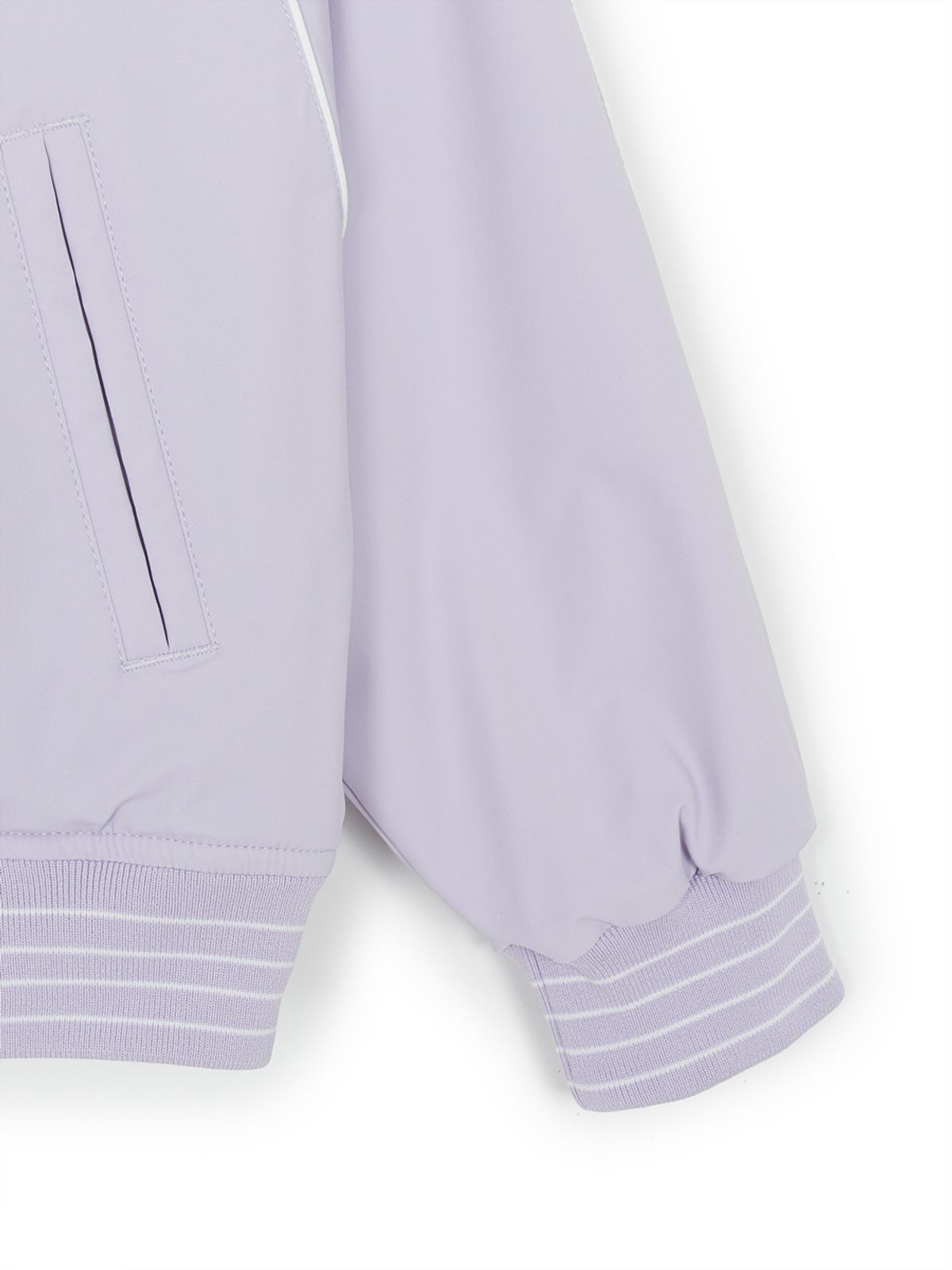 엠엘비 키즈(MLB KIDS) 걸스 나일론 크롭 패딩 점퍼 BOS (Lavender)