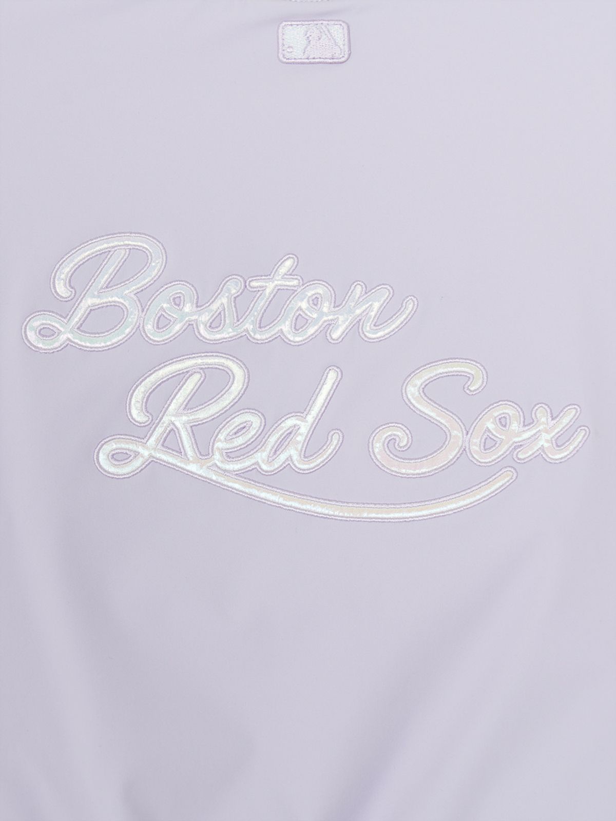 엠엘비 키즈(MLB KIDS) 걸스 나일론 크롭 패딩 점퍼 BOS (Lavender)