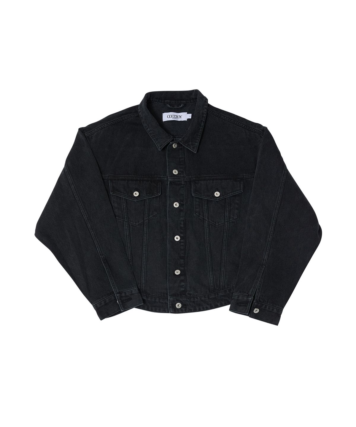 엑스오엑스오굿보이(XOXOGOODBOY) Oversized New Symbol Denim Jacket