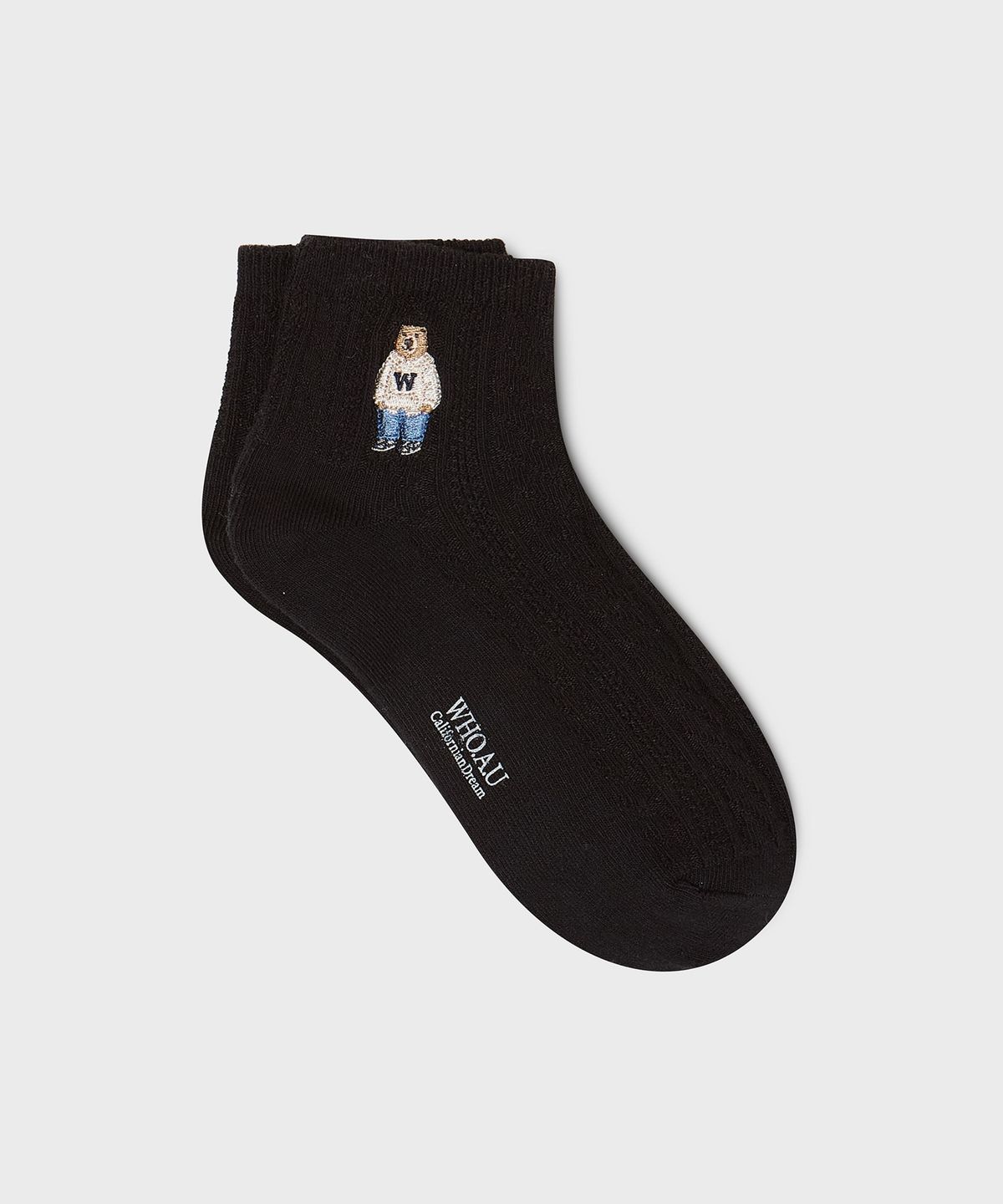 후아유(WHO.A.U) [3PACK]Steve Ankle Socks / WHAYG1112A