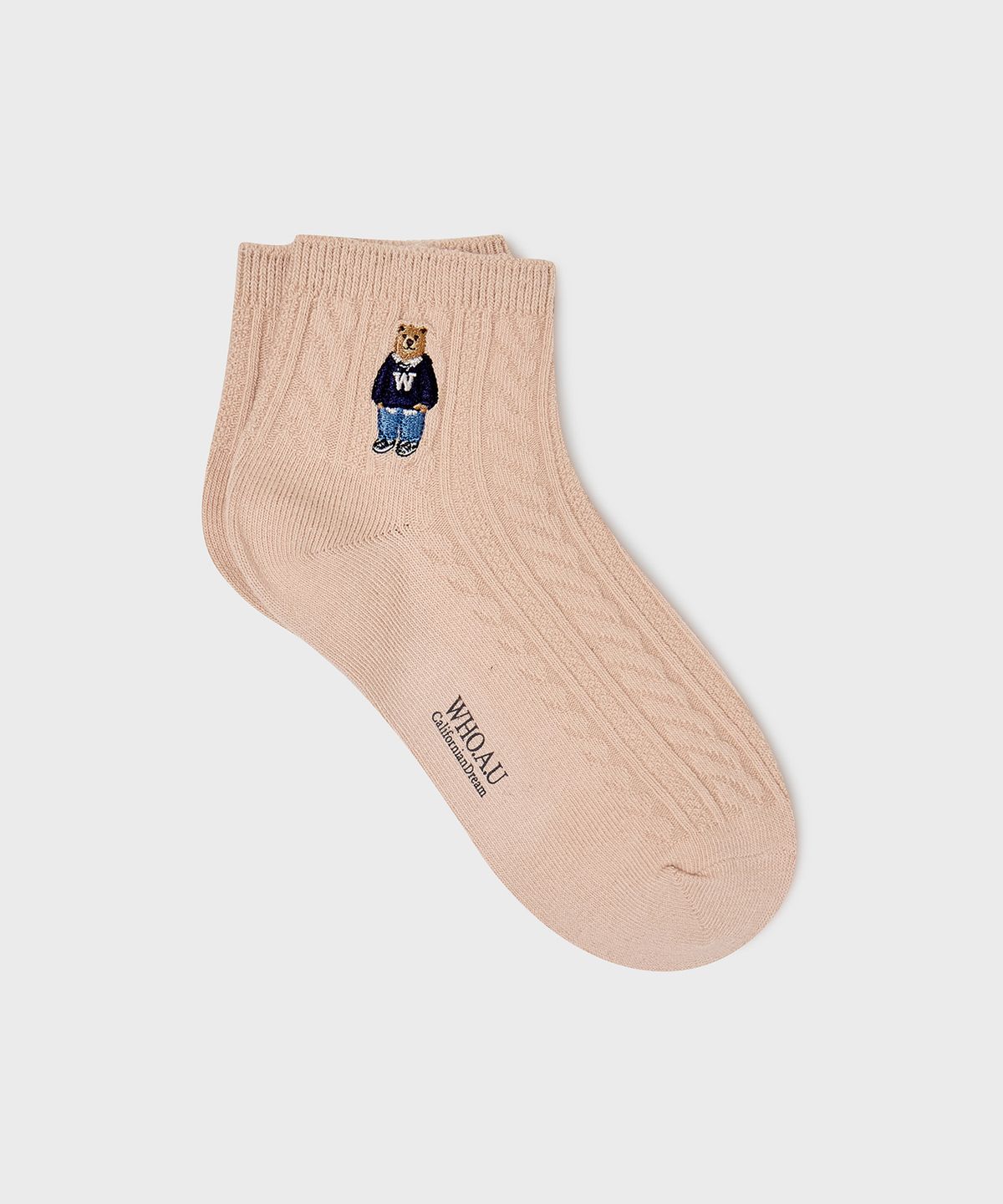 후아유(WHO.A.U) [3PACK]Steve Ankle Socks / WHAYG1112A