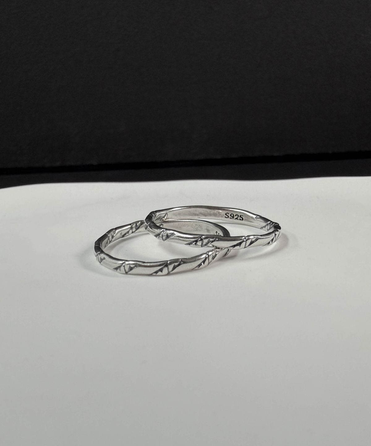 바라두(BARADU) 925 Slit crack ring
