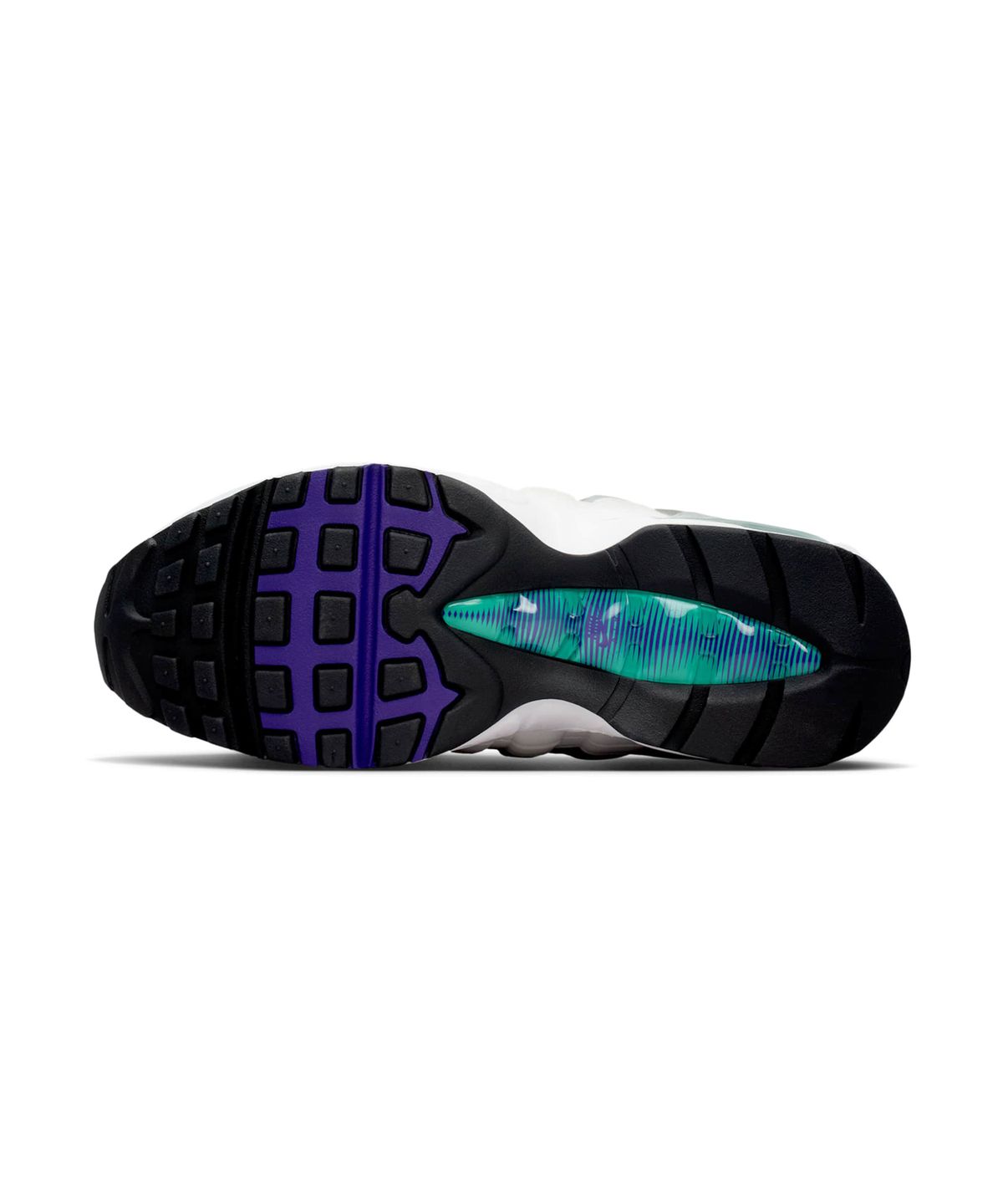 나이키(NIKE) 에어 맥스 95 빅 버블 W - 화이트:에메랄드 그린:울프 그레이:코트 퍼플 / HJ5996-100