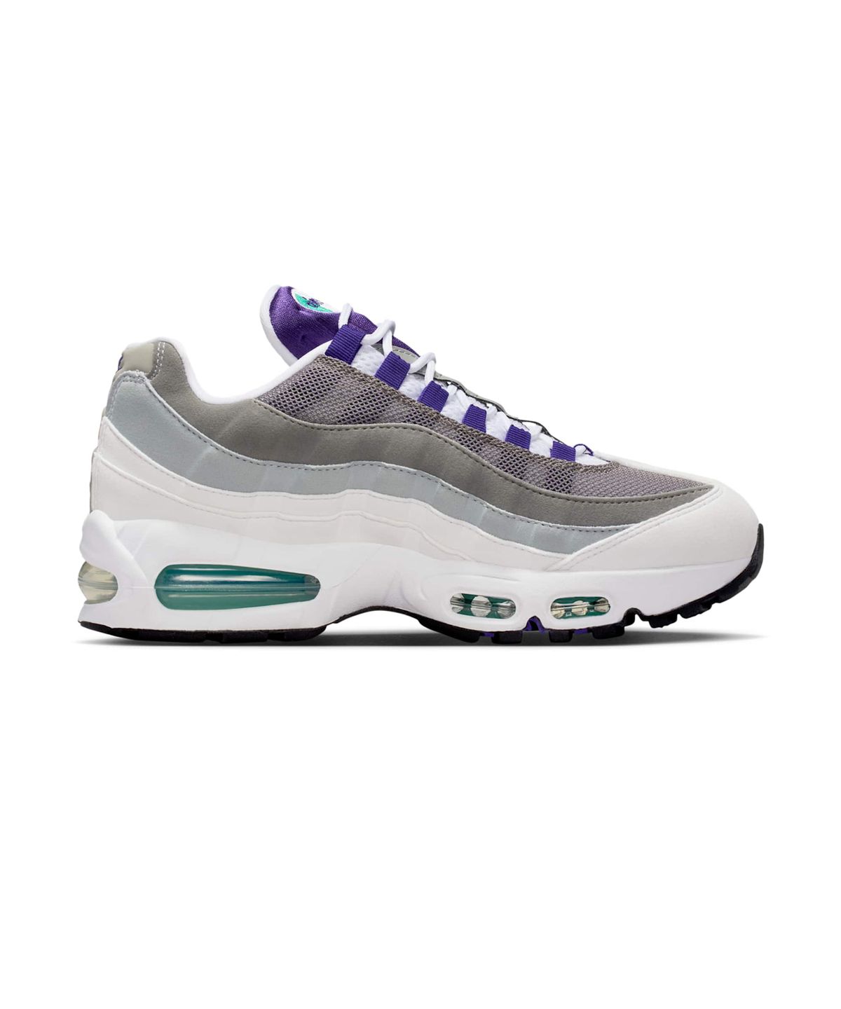나이키(NIKE) 에어 맥스 95 빅 버블 W - 화이트:에메랄드 그린:울프 그레이:코트 퍼플 / HJ5996-100