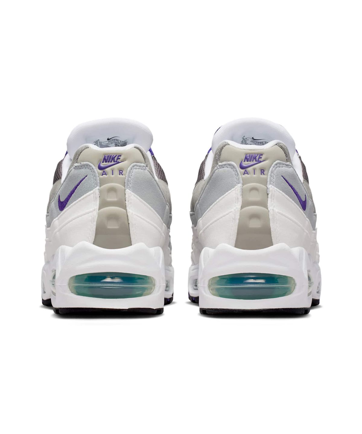 나이키(NIKE) 에어 맥스 95 빅 버블 W - 화이트:에메랄드 그린:울프 그레이:코트 퍼플 / HJ5996-100