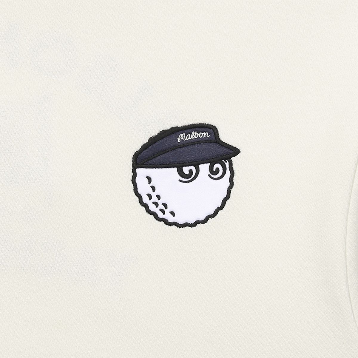 말본 골프(MALBON GOLF) 에어리 라운드 긴팔 티셔츠 IVORY (MAN)