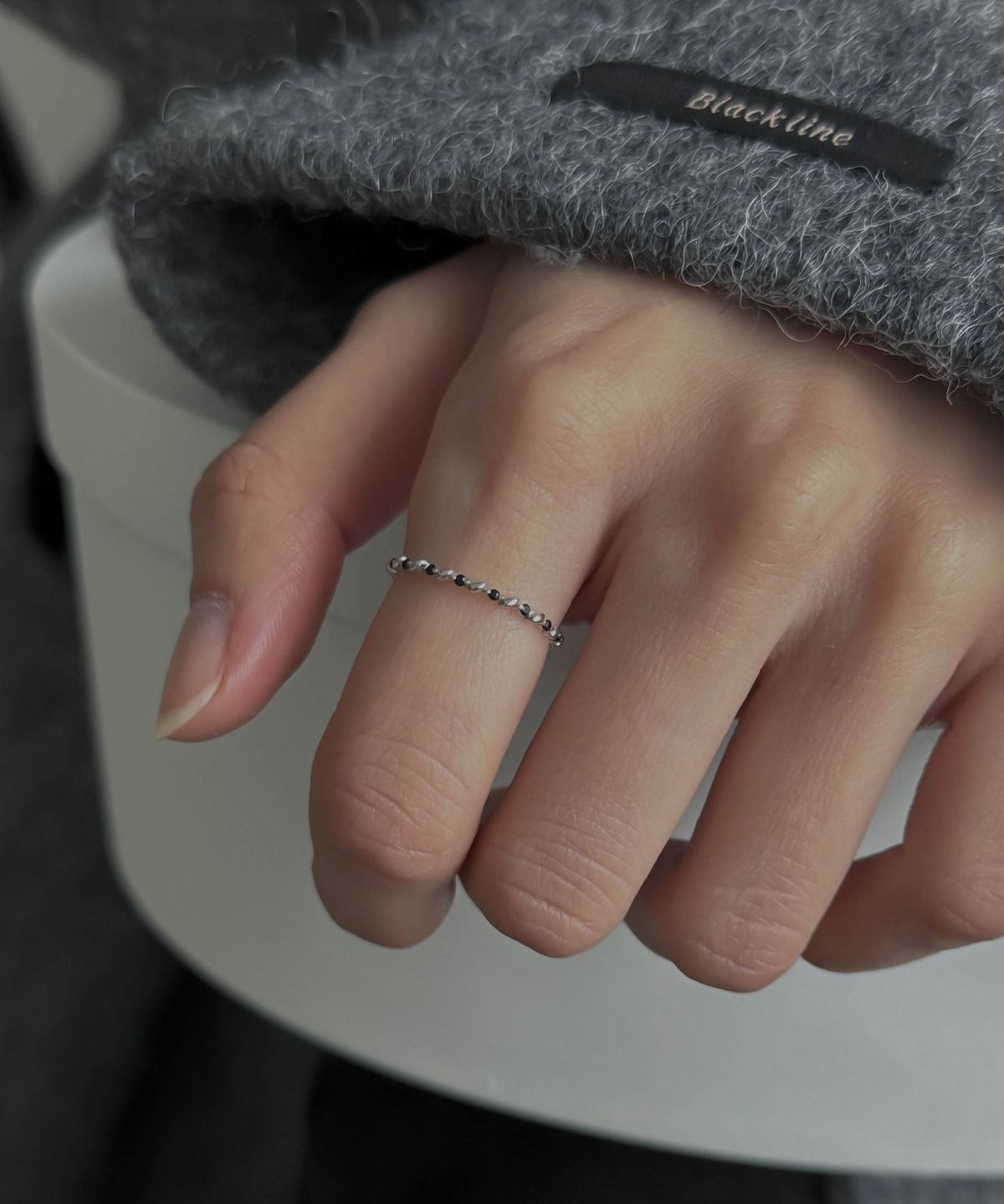 바라두(BARADU) 925 Midnight ring
