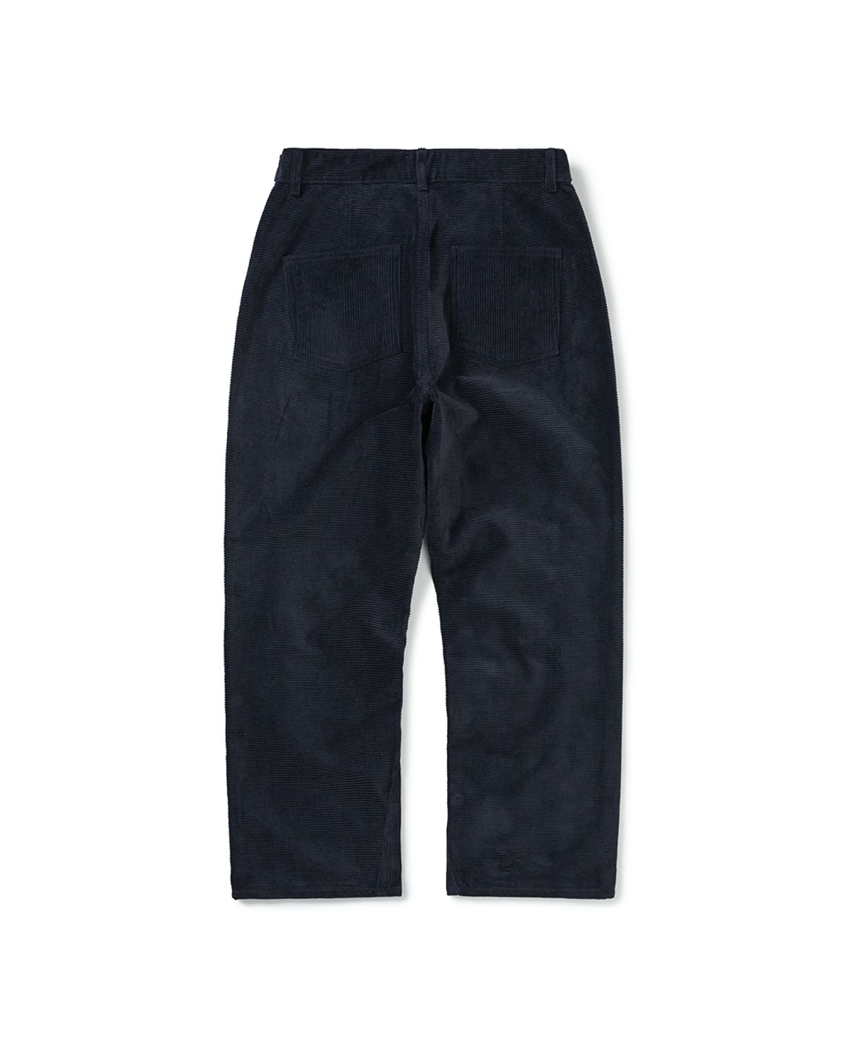 카락터(KARACTOR) Wonky corduroy pants / Dark navy