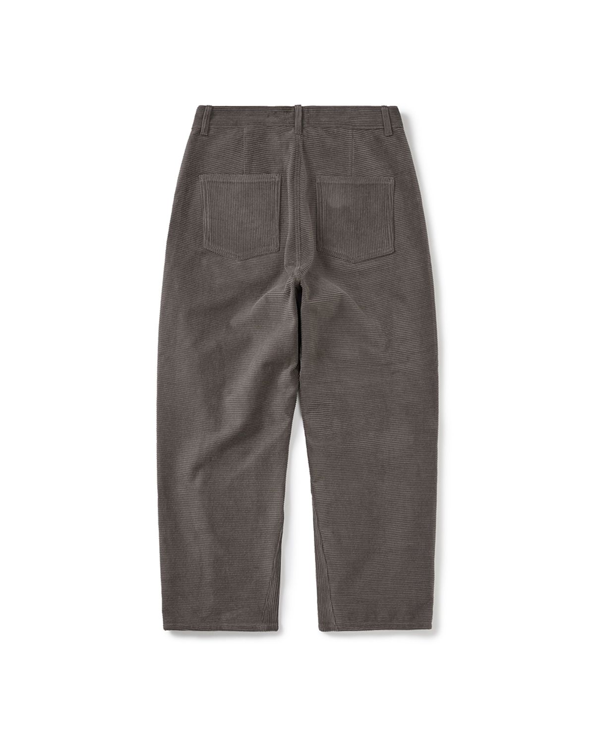 카락터(KARACTOR) Wonky corduroy pants / Dusty gray